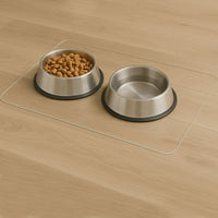 Frosted PVC Floor Mat -1.5mm Anti-Scratch Waterproof Pet Floor Mat For Dog Cat Feeding Area & Kennel Floor