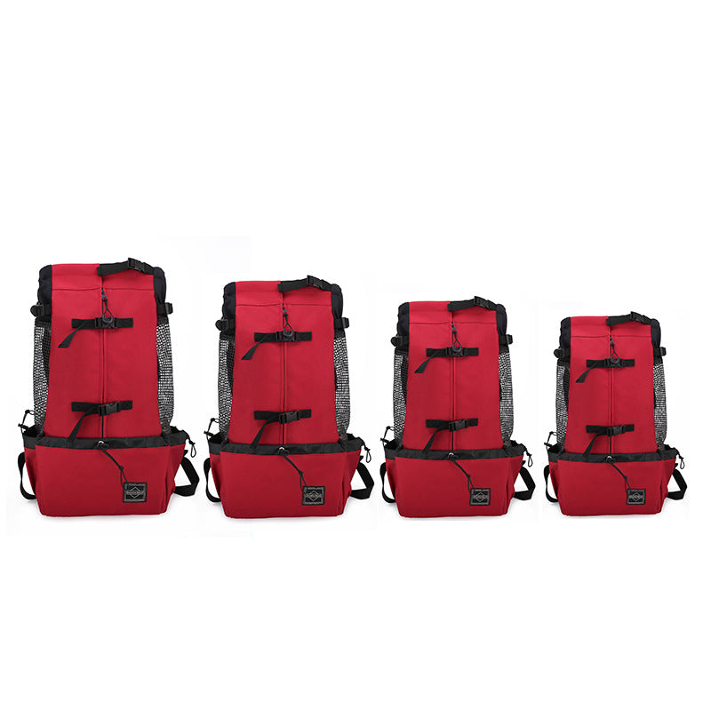 Pet Dog Carrier Bag Carrier For Dogs Backpack Out Double Shoulder Portable Travel Backpack Outdoor Dog Carrier Bag Trave