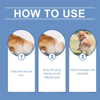 Dog Anal Gland Odor Removal Spray, Mild Ingredients Fresh Clean Odor Removal After Potting Care