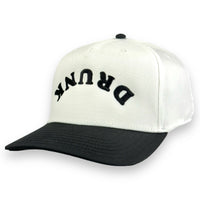 DRUNK HAT Upside Down Custom Embroidered Cap
