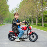 36V Freddo E-Chopper, Leather Seat, Rubber Air Wheels, Brushless Motor - BIG FRENCHIES