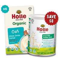 Goat & Oat Bundle: Goat Milk Toddler Drink and Oat Cereal