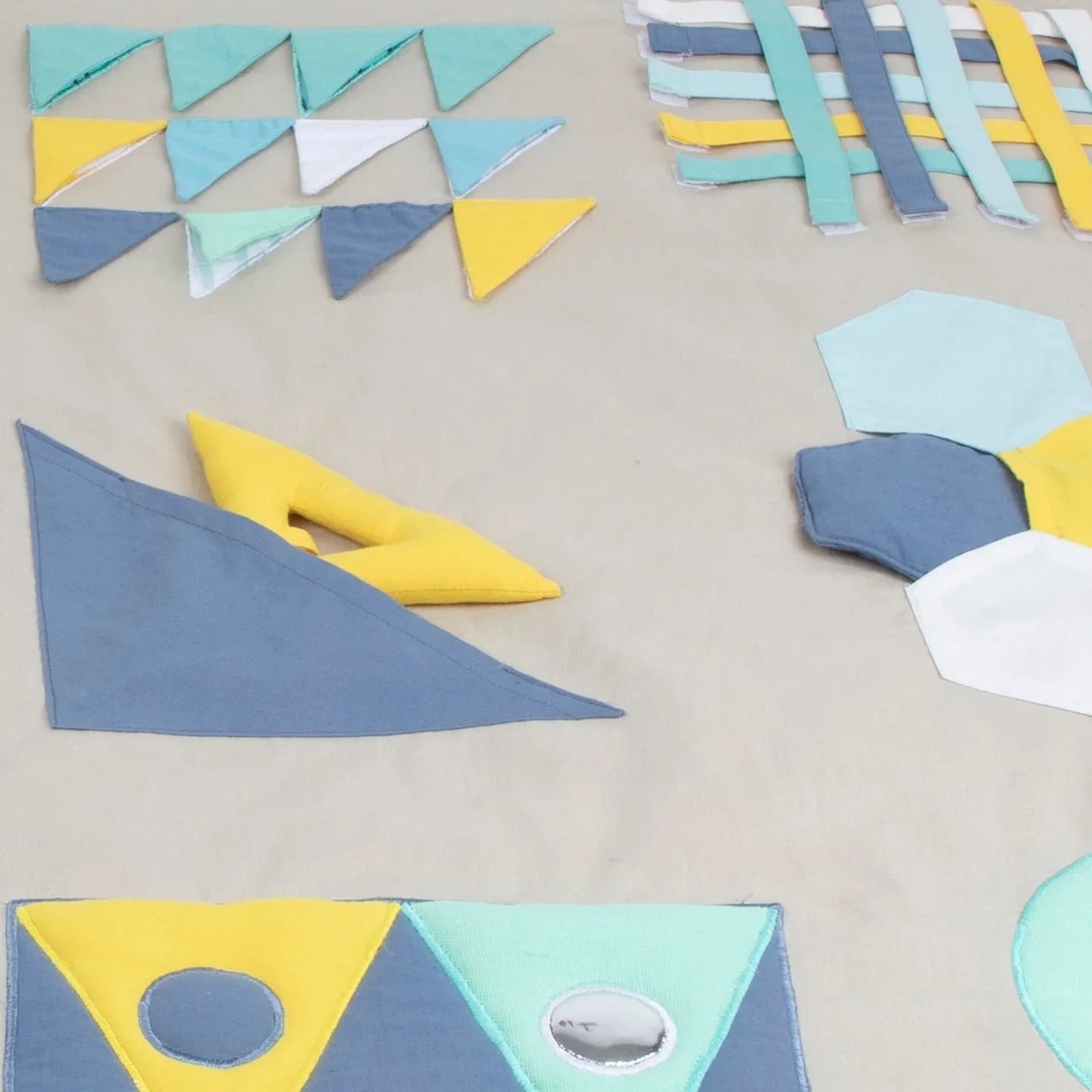 Shapes baby play mat. - BIG FRENCHIES