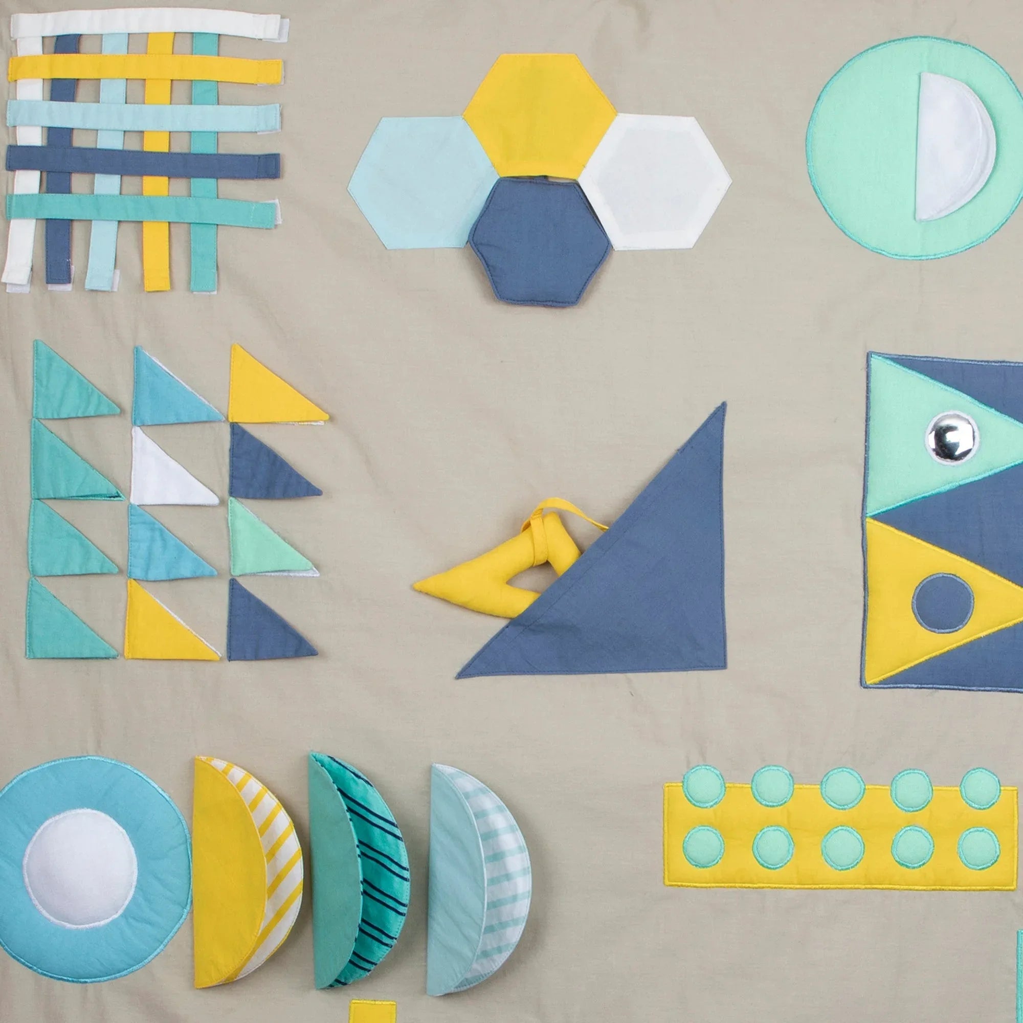 Shapes baby play mat. - BIG FRENCHIES