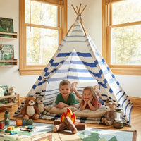 Nautical Stripe Teepee Tent - BIG FRENCHIES