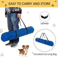 Dog agility training equipment