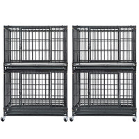 37" Stackable Heavy Duty Dog Kennel 371D04