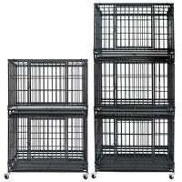37" Stackable Heavy Duty Dog Kennel 371D04