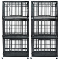 37" Stackable Heavy Duty Dog Kennel 371D04