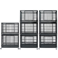 37" Stackable Heavy Duty Dog Kennel 371D04