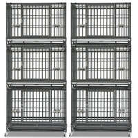 37" Stackable Heavy Duty Dog Crate 371D03
