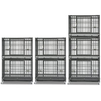 37" Stackable Heavy Duty Dog Crate 371D03