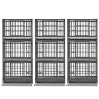 37" Stackable Heavy Duty Dog Crate 371D03