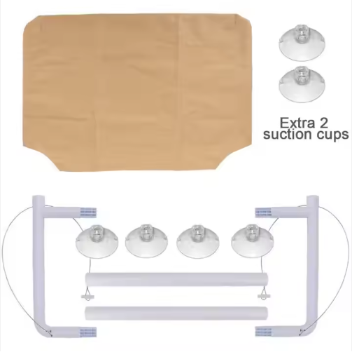 US LOCAL STOCK Hiphoppet Best Selling Washable Window-Mounted Sucker Cat Hammock Cat Nest Seat Elaxing Spot To Lounge Fo