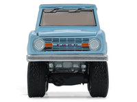 1972 Ford Bronco Custom SUV Light Blue with Black Top "Barrett-Jackson" Series 16 1/64 Diecast Model Car by Greenlight