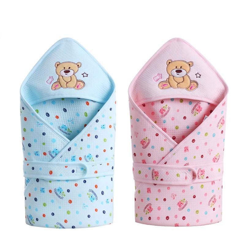 Cotton Infant Baby Sleeping Bag Envelope For Newborn Baby Bedding Wrap Sleepsack For Baby Blanket - BIG FRENCHIES