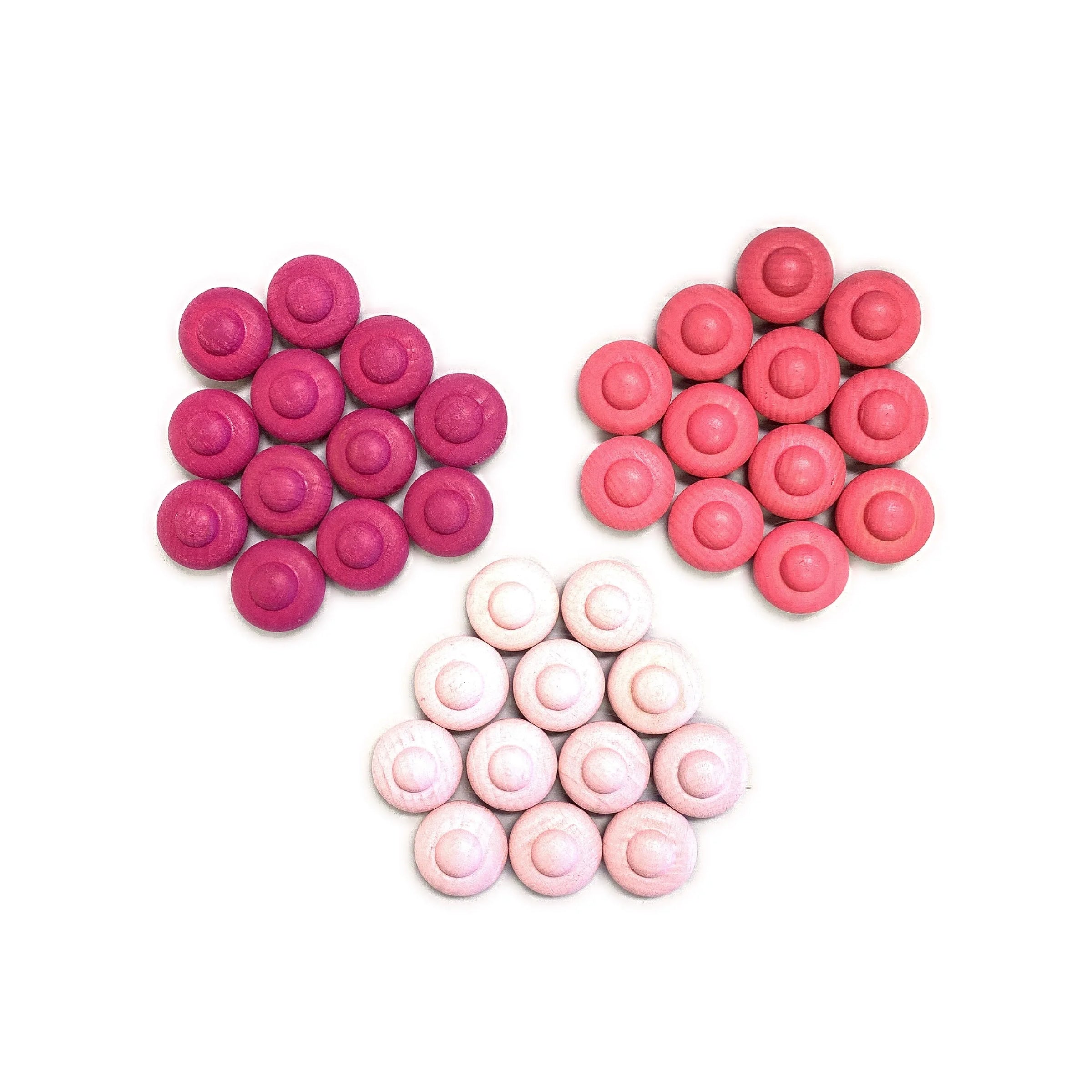 324 Pcs Mandala Loose Parts with Wooden Tray — Open-Ended Play Set - BIG FRENCHIES