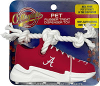 NCAA Cleat Dog Toy & Treat Dispenser – 7 Team Options