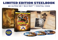 Back to the Future Part III Limited Edition Steelbook (4K Ultra HD + Blu-ray™ + Digital Code) [2025]