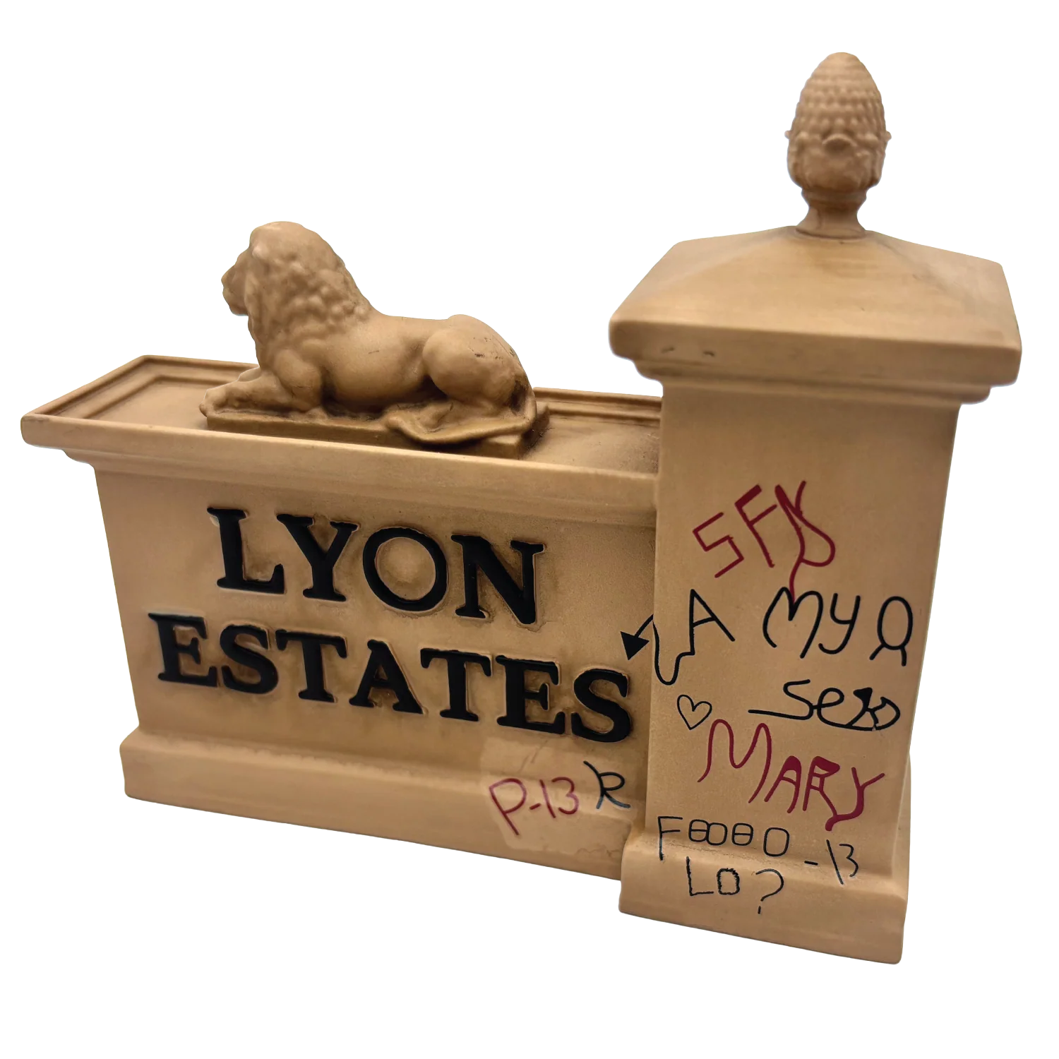 Back to the Future - Lyon Estates Gate Scaled Prop Replica