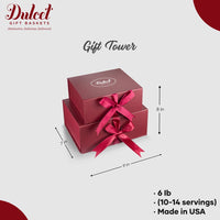 Sweet As Honey 2 Tiered Gourmet Gift B0x - BIG FRENCHIES