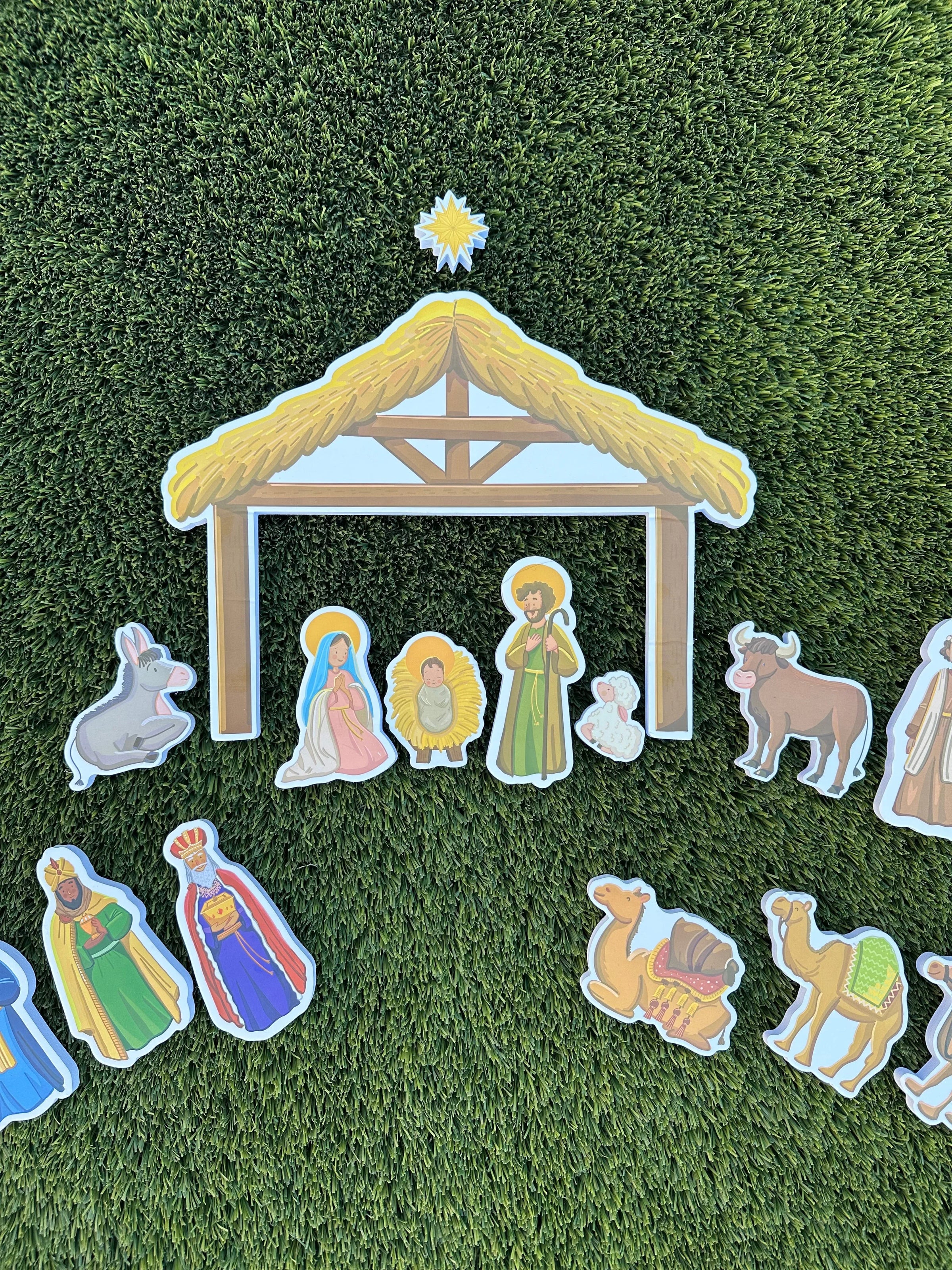 Quiet Nativity Set (a Christmas bath toy!) - BIG FRENCHIES