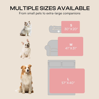Small Dog Blanket Washable Pet Bed Cover Soft Fluffy Puppy Blanket With Premium Fleece 300GSM Cozy Calming Cat Blankets 