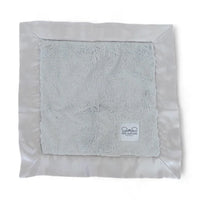 Luxury Satin Border Lovey - Silver - BIG FRENCHIES