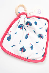 Peacock | Sprig Quilted Lovey - BIG FRENCHIES