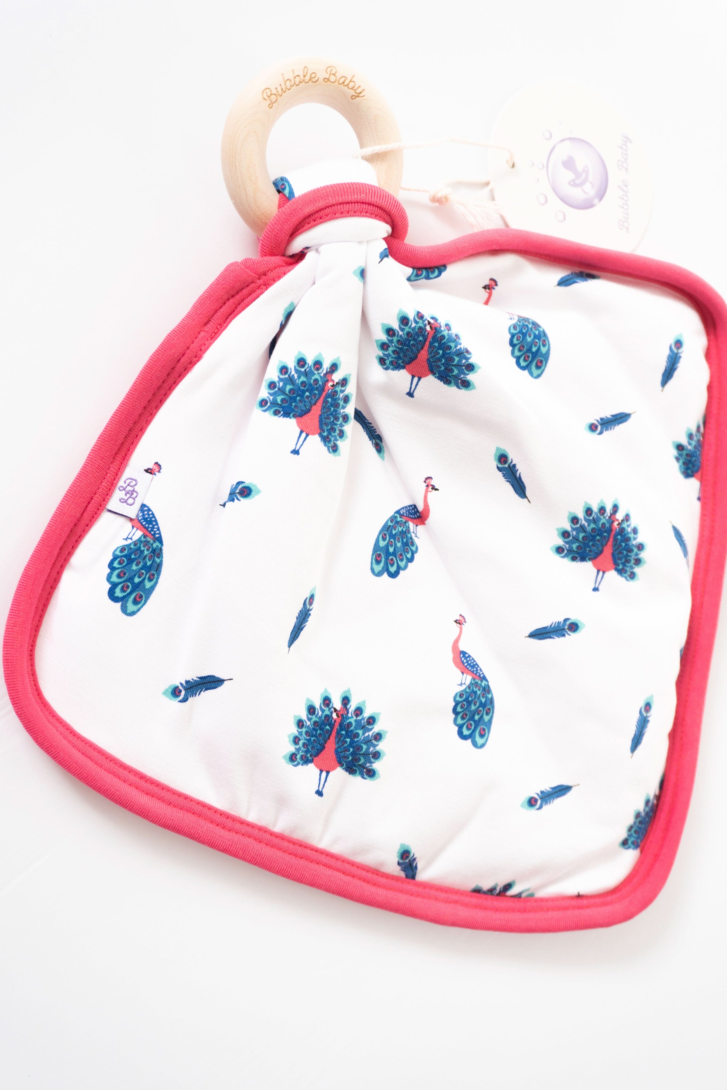 Peacock | Sprig Quilted Lovey - BIG FRENCHIES