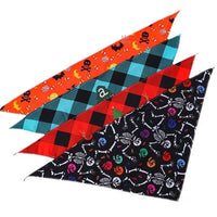 Pet Bandana for Dogs and Cats - Thanksgiving, Christmas, Halloween Pet Triangle Scarf Bib