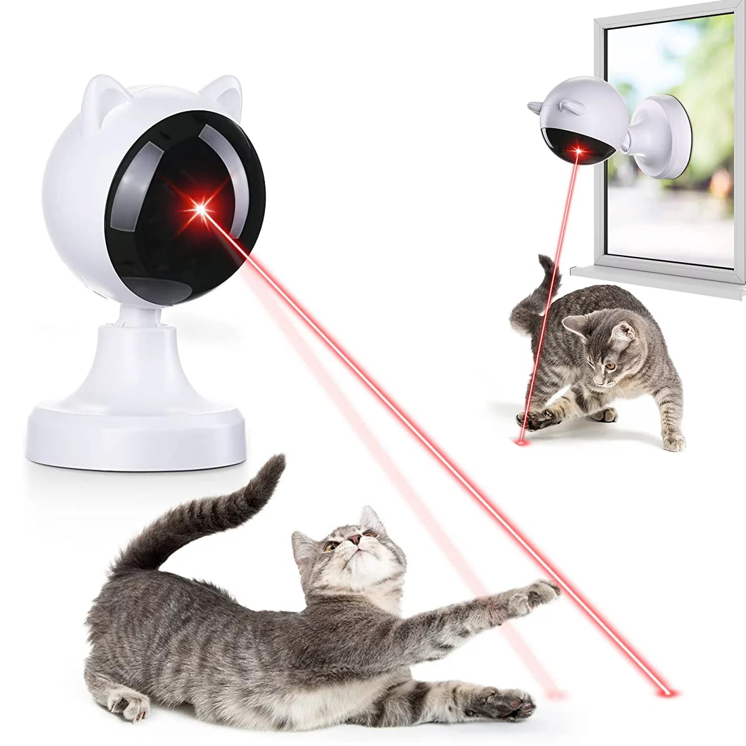 Automatic Cat Laser Toys - BIG FRENCHIES