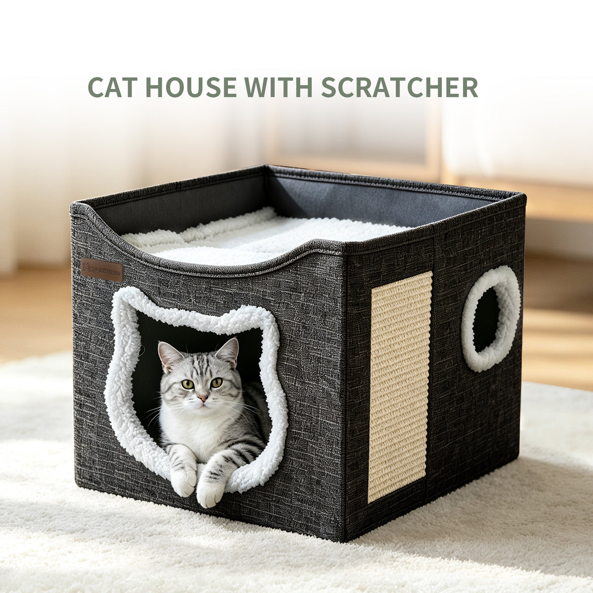 Cat Ears Cat Bed,Cat Face Cat Bed