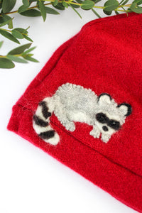 Raccoon Cashmere Hat - Baby - BIG FRENCHIES