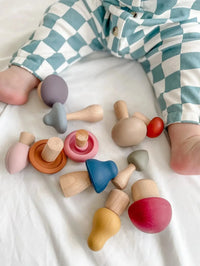 Mushroom Mix & Match Toy – 24pc | LYTL®️ - BIG FRENCHIES