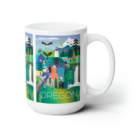 Oregon Ceramic Mug 11oz or 15oz - BIG FRENCHIES
