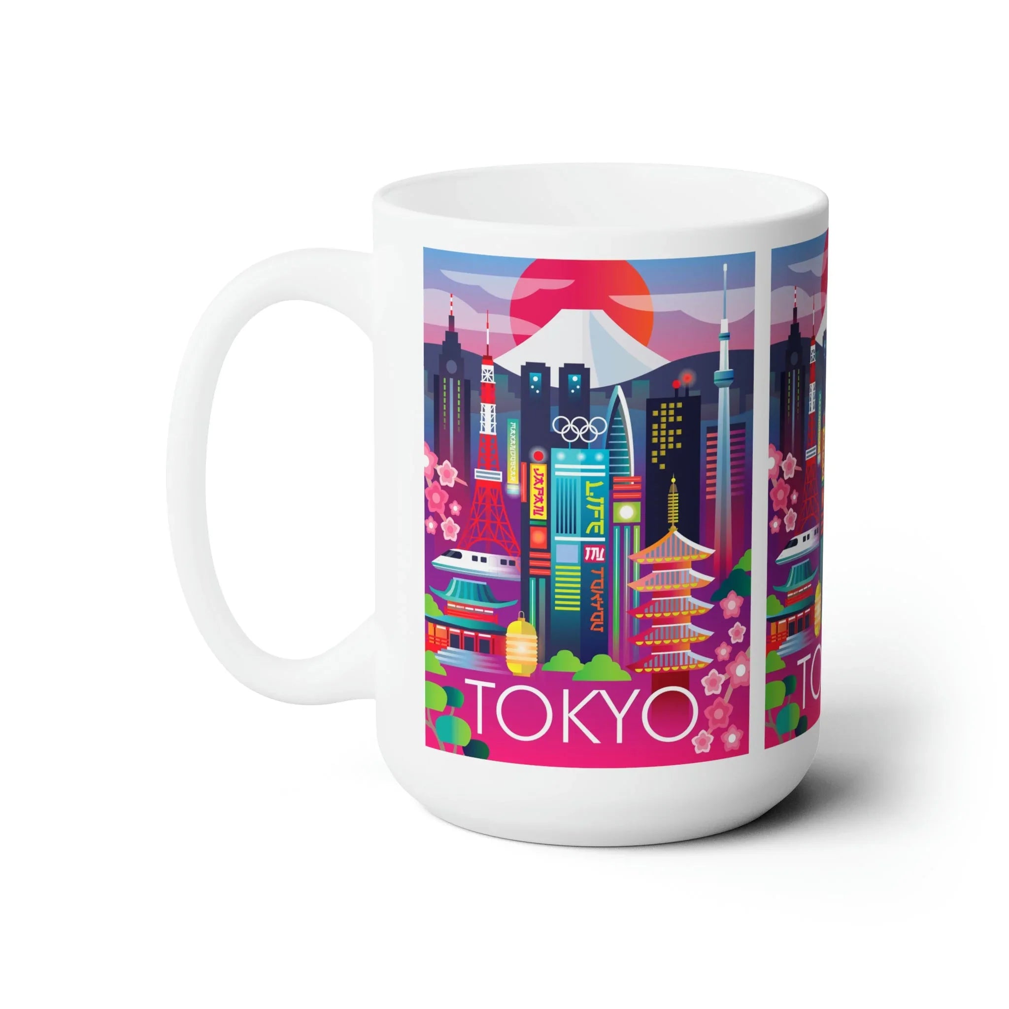 Tokyo Ceramic Mug 11oz or 15oz - BIG FRENCHIES