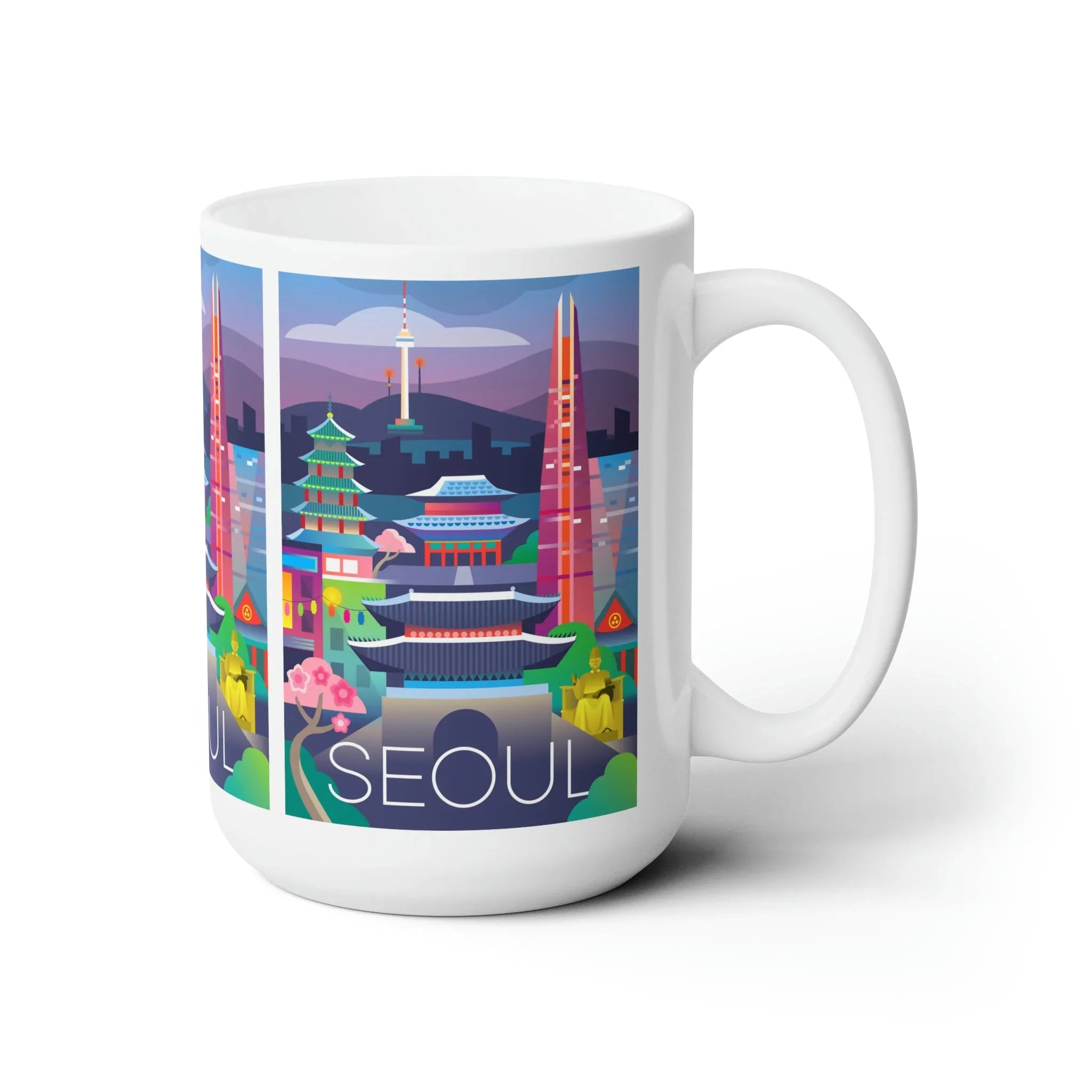 Seoul Ceramic Mug 11oz or 15oz - BIG FRENCHIES