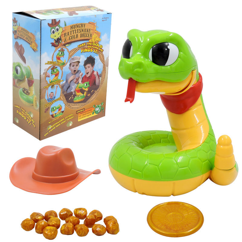 Children's Fashion Simple Rattlesnake Modeling Toys