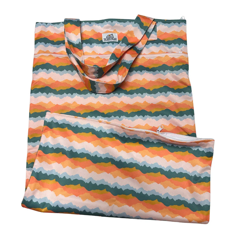 Large Hanging Wetbag | Sunset Peaks - BIG FRENCHIES