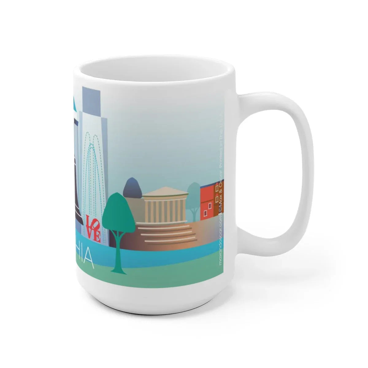 PHILADELPHIA 11 OZ OR 15 OZ CERAMIC MUG - BIG FRENCHIES