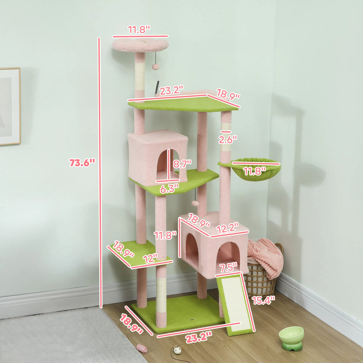 Flower Cat Tree(No shipments on weekends)