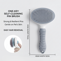 Self-Cleaning Slicker Brush