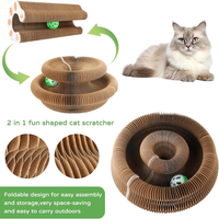 1 Pack Kitty Kurlz Cat Scratcher Toy Interactive For Indoor Cats