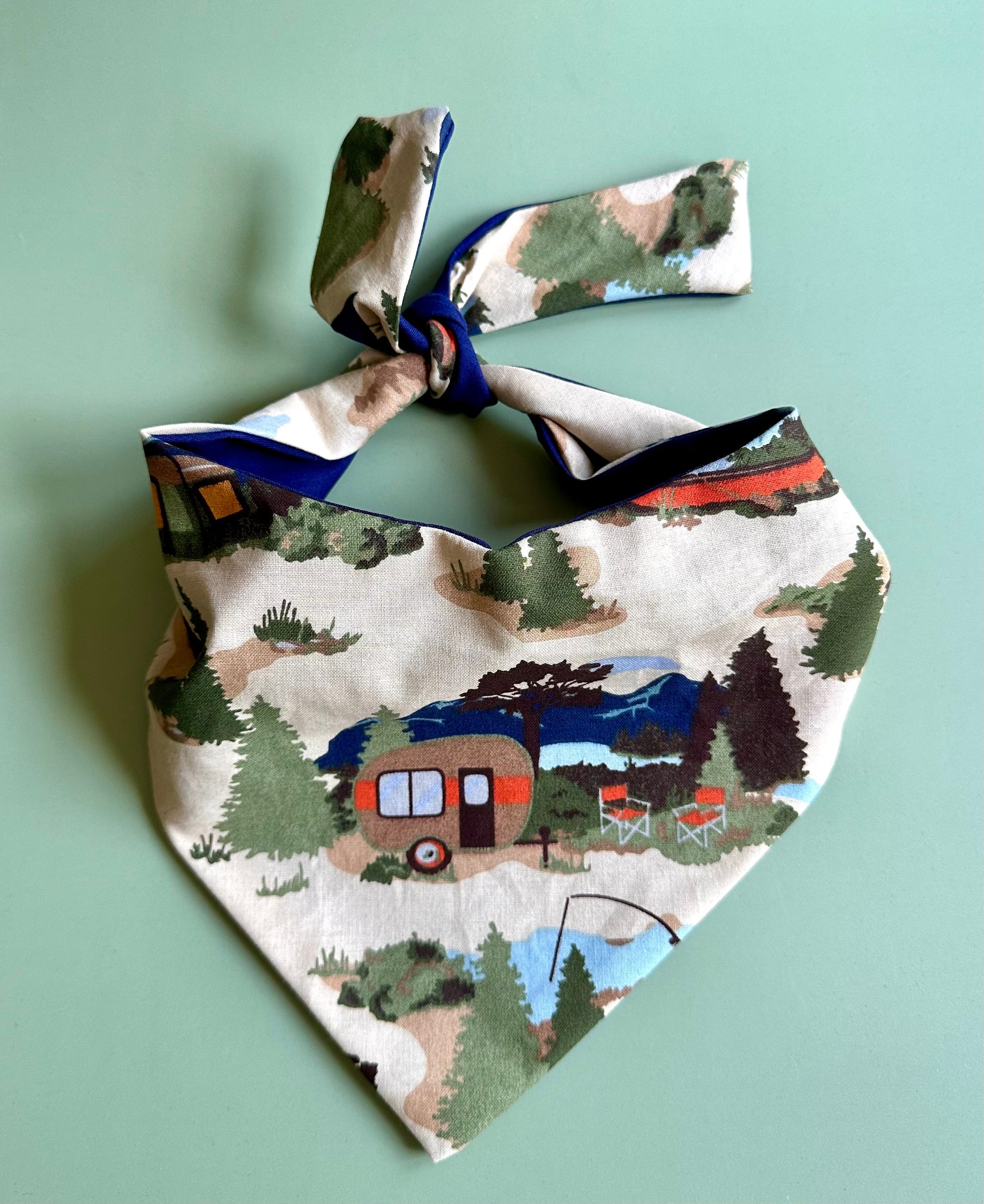 Camping Dog Bandana