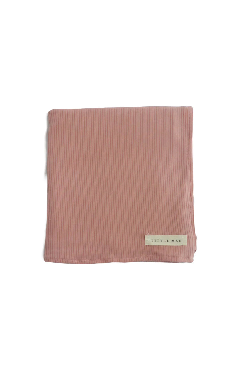 Peony Ribbed Stretch Swaddle - BIG FRENCHIES