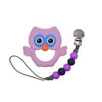 Owl Teether Set // Purple - BIG FRENCHIES