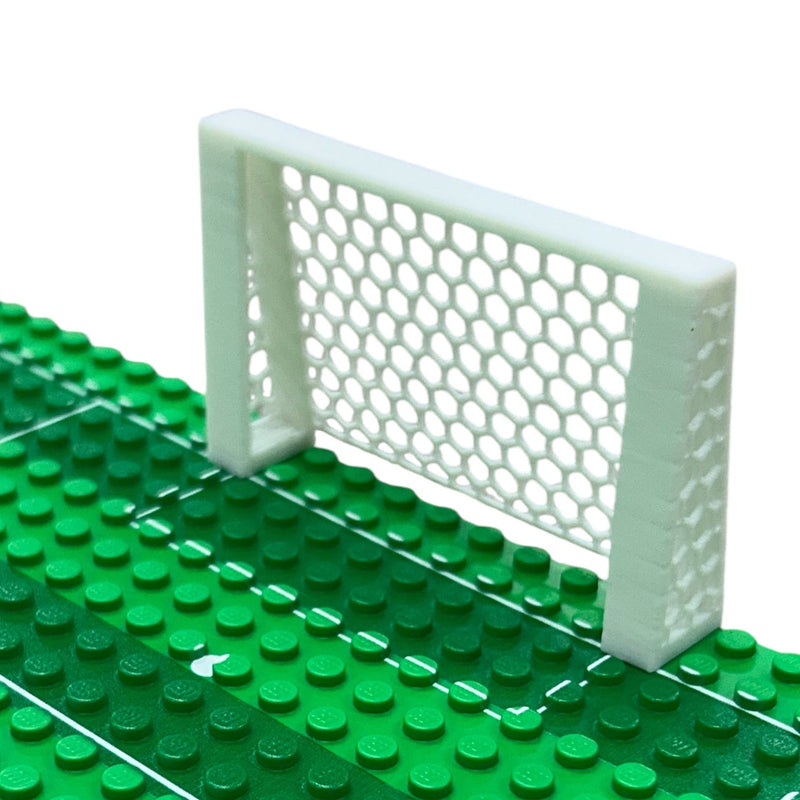 Futbol/Soccer Goal [3D Printed]-Custom LEGO Kit-BIG FRENCHIES-B3 Customs