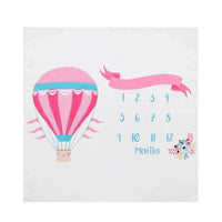 Newborn Baby Milestone Photography Blanket - # BAGE41110002 - BIG FRENCHIES