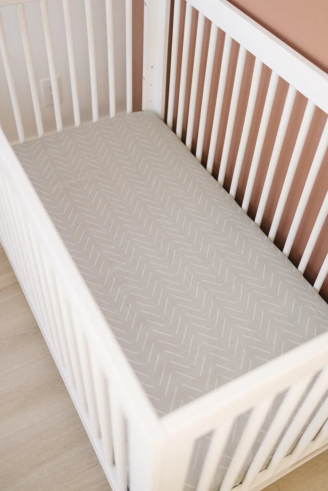 Desert Sage Muslin Crib Sheet - BIG FRENCHIES